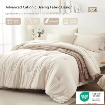 Luxurious UNILIBRA King Comforter Set for All Seasons