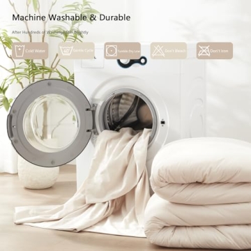 Luxurious UNILIBRA King Comforter Set for All Seasons