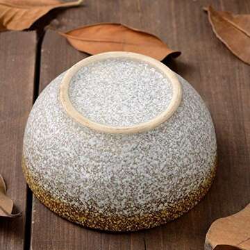 KAISHANE Matcha Bowl Chawan Traditional Hand-Crafted Tea Bowl for Japanese Tea Ceremony or Everyday Use