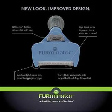 FURminator Undercoat Tool for Medium Dogs Long Hair