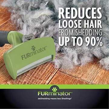 FURminator Undercoat Tool for Medium Dogs Long Hair
