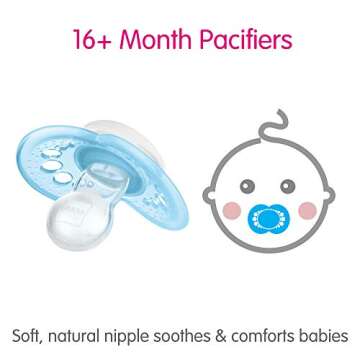 MAM Original Day & Night Baby Pacifier, Nipple Shape Helps Promote Healthy Oral Development, Glows i...