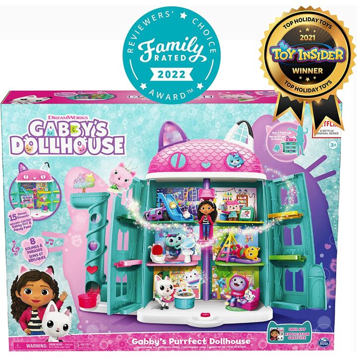 Gabby's Dollhouse 15-Piece Toy Set for Kids