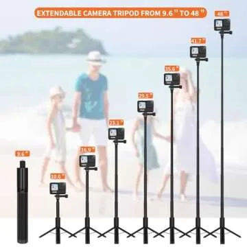 Auto Face Tracking Tripod for TIK Tok Vlog, No App Required, 360° Rotation Face Body Track Selfie Stick Phone Camera Mount, Rechargeable Wireless Smart Shooting Holder for Live Videos