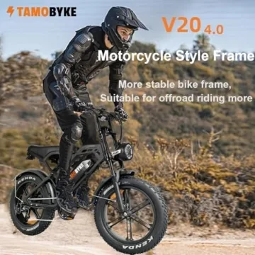 Tamobyke V20 Electric Bike 1500W - Fast, Durable, Versatile