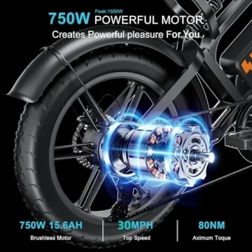Tamobyke V20 Electric Bike 1500W - Fast, Durable, Versatile