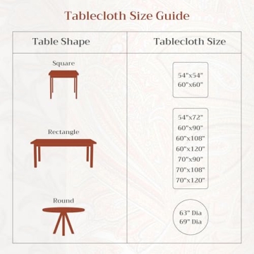 Elegant Maison d' Hermine Cotton Table Cloth 60x108