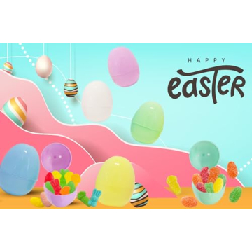 Pastel Fillable Easter Eggs - Perfect for all Occasions