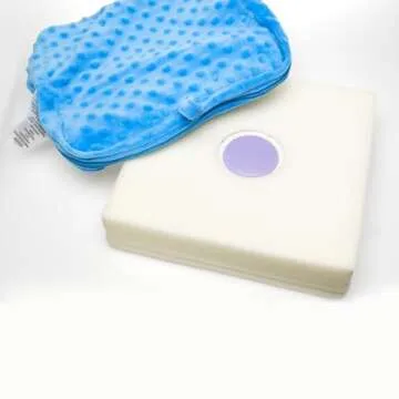 Special Needs Essentials FocusPad Seat - Vibrating Cushion for Sensory Kids | Sensory Foot Cushion | Therapy Tools for Kids and Adults with ADHD & Autism | Fidget Toys | Portable and Lightweight -Blue