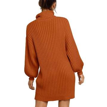 Stylish Oversized Sweater Dress for Fall and Winter