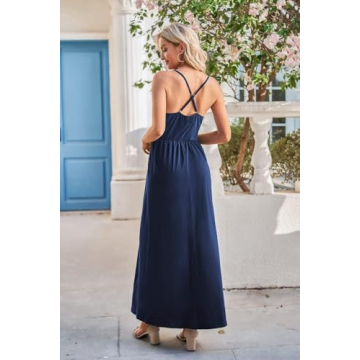 II ININ Women's Sundresses Elegant Maxi Dresses for Summer
