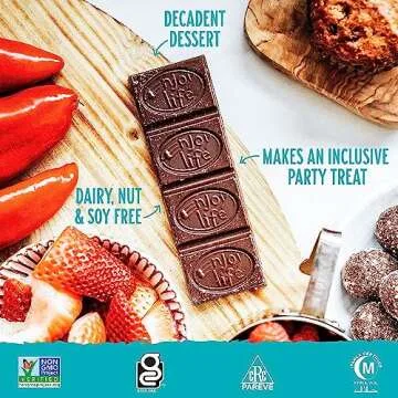 ENJOY LIFE Bar Rice Milk Chocolate Dairy Free Cs, 12 Count (Pack of 1)