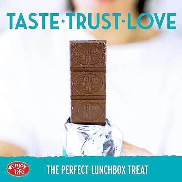 ENJOY LIFE Bar Rice Milk Chocolate Dairy Free Cs, 12 Count (Pack of 1)