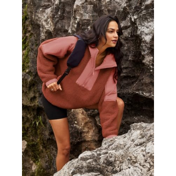 Panadila Cozy Half Zip Pullover for Women