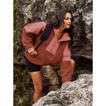 Panadila Cozy Half Zip Pullover for Women