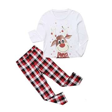 Family Matching Christmas Pajamas Set for Holidays
