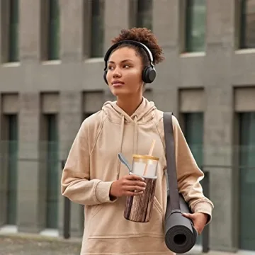 Tronco 20oz Stylish Glass Tumbler with Straw and Lid