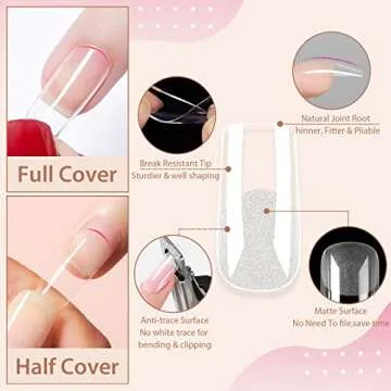 UNA GELLA Gel Nail Kit Easy Nail Extension Set