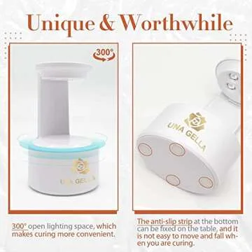 UNA GELLA Gel Nail Kit Easy Nail Extension Set