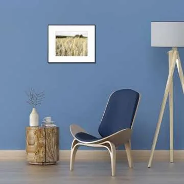 Elegant 6-Piece Metal Photo Frame Set for Home Decor