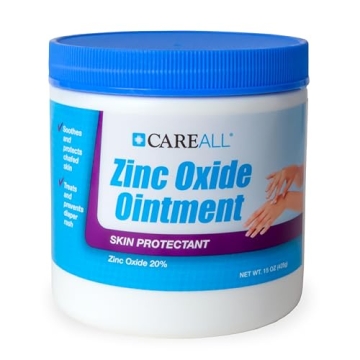 CareAll Zinc Oxide 20% Skin Protectant Barrier Ointment 15 oz., Provides Relief, Prevention and Trea...