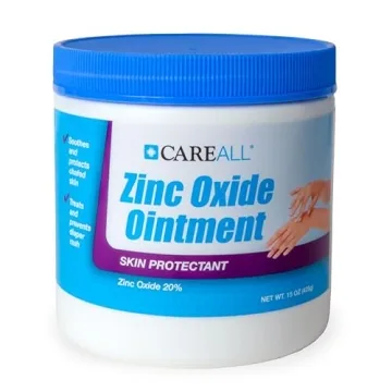 CareAll Zinc Oxide 20% Skin Protectant Barrier Ointment 15 oz., Provides Relief, Prevention and Trea...