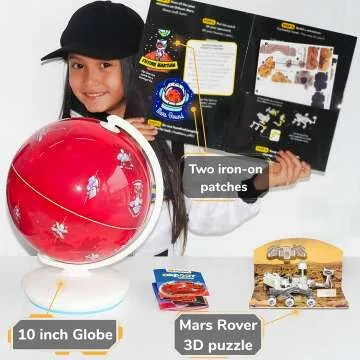 Orboot Mars Globe - Interactive Science Kit for Kids