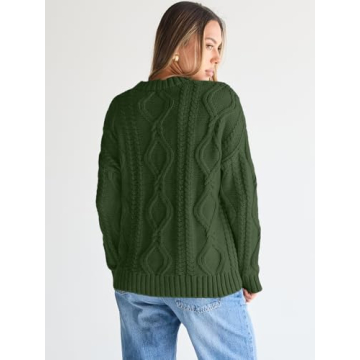 Trendy Queen Oversized Sweater For Chic Fall Layers