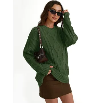 Trendy Queen Oversized Sweater For Chic Fall Layers