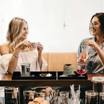 BBK Silicone Bathroom Vanity Tray Set for Home Organization