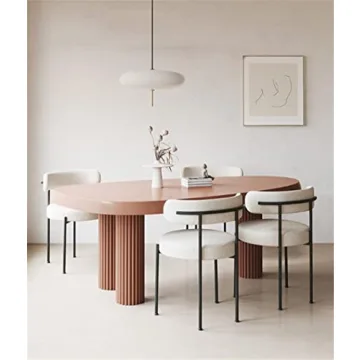 NIUYAO Modern Upholstered Dining Chair, Set of 2