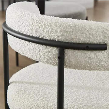 NIUYAO Modern Upholstered Dining Chair, Set of 2