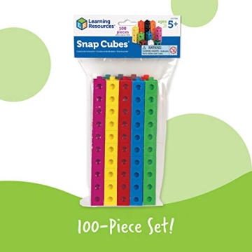 Snap Cubes Educational Math Toys for Kids 5+