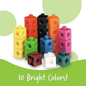 Snap Cubes Educational Math Toys for Kids 5+