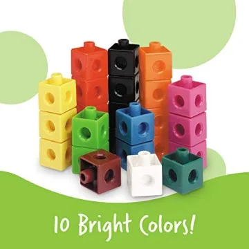 Snap Cubes Educational Math Toys for Kids 5+