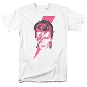 David Bowie - Aladdin Sane - Adult T-Shirt Featuring Iconic Art