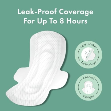 Rael Organic Cotton Pads Ultra Thin Unscented Leak-Proof