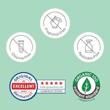 Rael Organic Cotton Pads Ultra Thin Unscented Leak-Proof