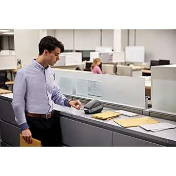 DYMO LabelWriter Wireless Label Printer | Direct Thermal Printer, Great for Shipping, Warehouse Labels, Name Badges, Barcodes and More, Connect Through Wi-Fi, for Home & Office Organization, Black