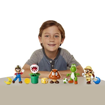 Super Mario Green Yoshi 4-Inch Action Figure with Egg