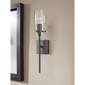 Matte Black Wall Sconce Light Fixture for Modern Homes