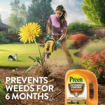 Preen Extended Control Weed Preventer - 13.75 lb. - Covers 2,245 sq. ft.