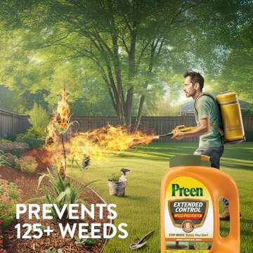 Preen Extended Control Weed Preventer - 13.75 lb. - Covers 2,245 sq. ft.