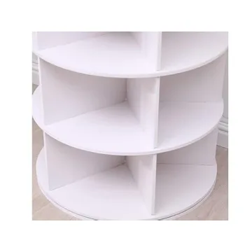 Weinstein Rotating Shoe Rack - Holds 35 Pairs Stylishly