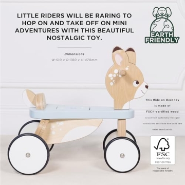 Toy for Toddlers: Petilou Ride On Deer