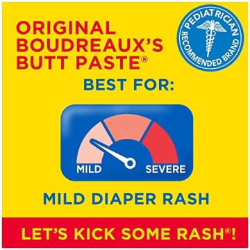 Boudreaux's Butt Paste Diaper Rash Ointment 4 Oz Tube