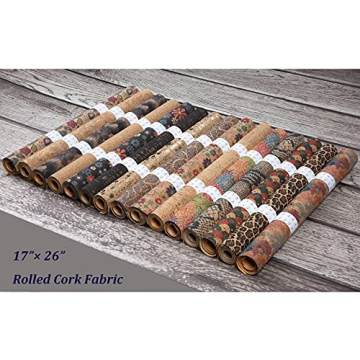 Eco-Friendly Thin Natural Cork Fabric for Crafts