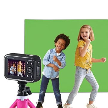 VTech KidiZoom Creator Cam for Kids - Glitter Pink