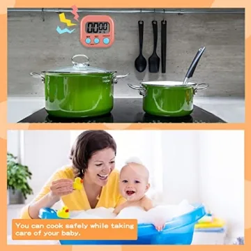 16 Pcs Digital Timers for Classroom and Kitchen Fun