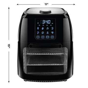 Chefman 6.3-Qt 4-In-1 Digital Air Fryer Oven for Families